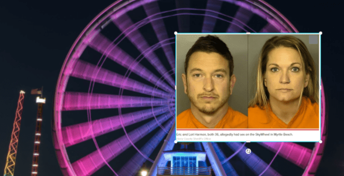 Couple Arrested For Uploading Wild Sex Ride On Skywheel To Pornsite