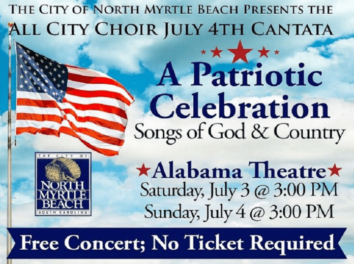 North Myrtle Beach Celebrates July 4th With Free Concert MyrtleBeachSC News