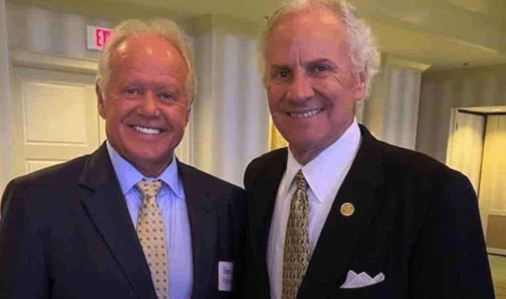 Benjy Hardee with Governor McMaster