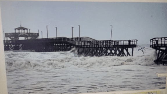 Cherry Grove Pier Collapses
