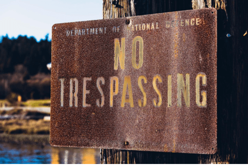 trespassing laws