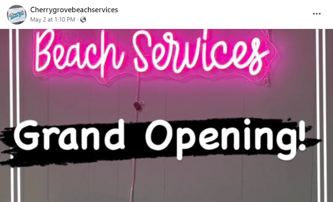 Cherry Grove Beach Services