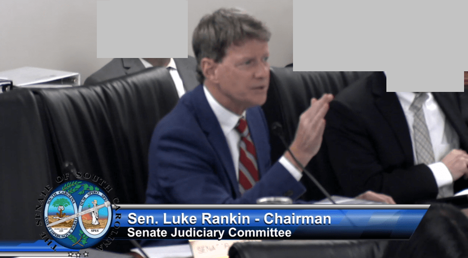 S.C. Senator Luke Rankin Head of Judiciary