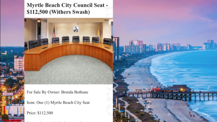 Myrtle Beach City Council Seat