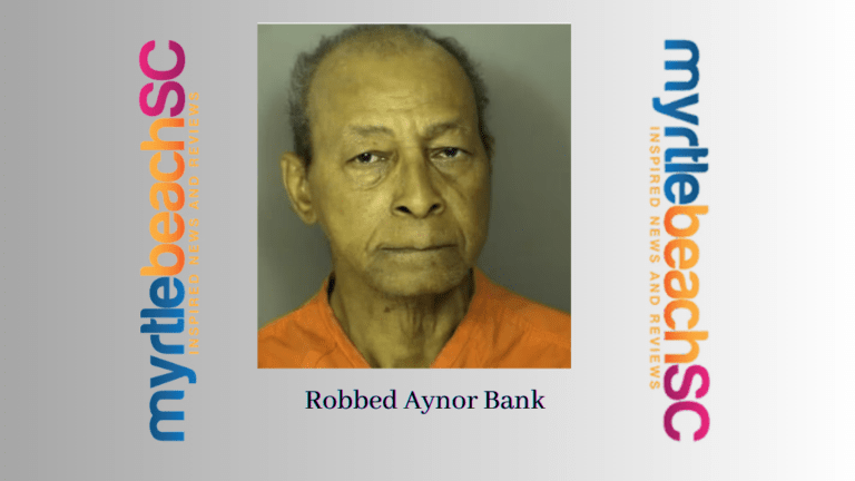 Myrtle Beach Man, Serial Bank Robber Sentenced to 10 Years in Federal Prison
